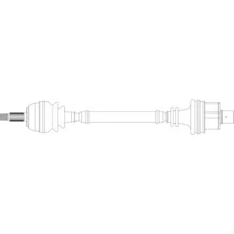 Arbre de transmission GENERAL RICAMBI RE3049