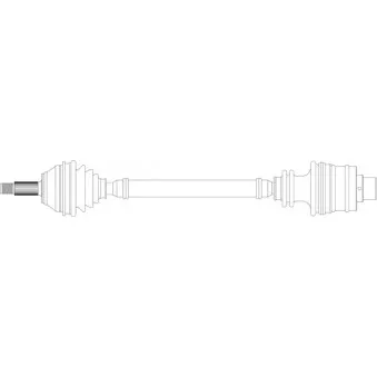Arbre de transmission GENERAL RICAMBI RE3051