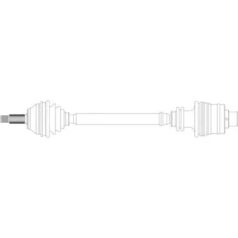 Arbre de transmission GENERAL RICAMBI RE3053