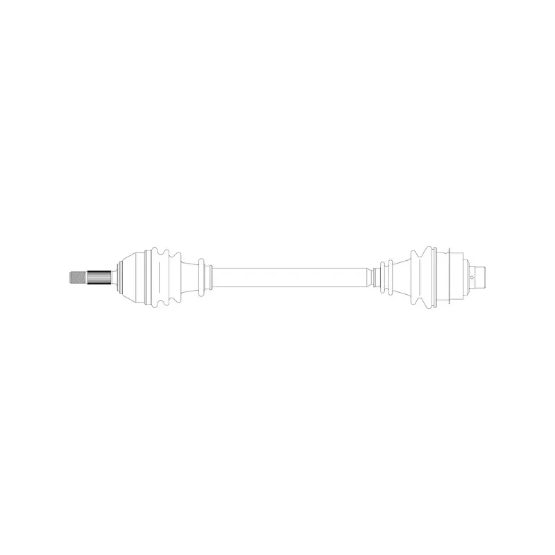 Arbre de transmission avant droit GENERAL RICAMBI RE3059