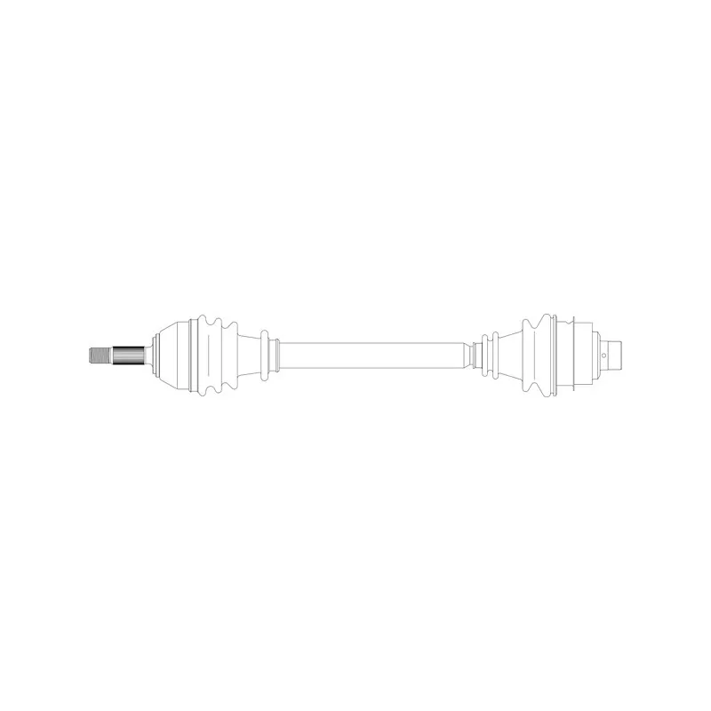 Arbre de transmission avant droit GENERAL RICAMBI RE3065