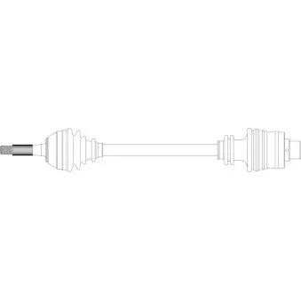 Arbre de transmission GENERAL RICAMBI RE3072