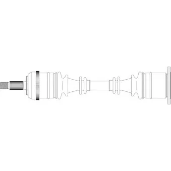Arbre de transmission GENERAL RICAMBI RE3091