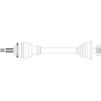 Arbre de transmission avant gauche GENERAL RICAMBI RE3110