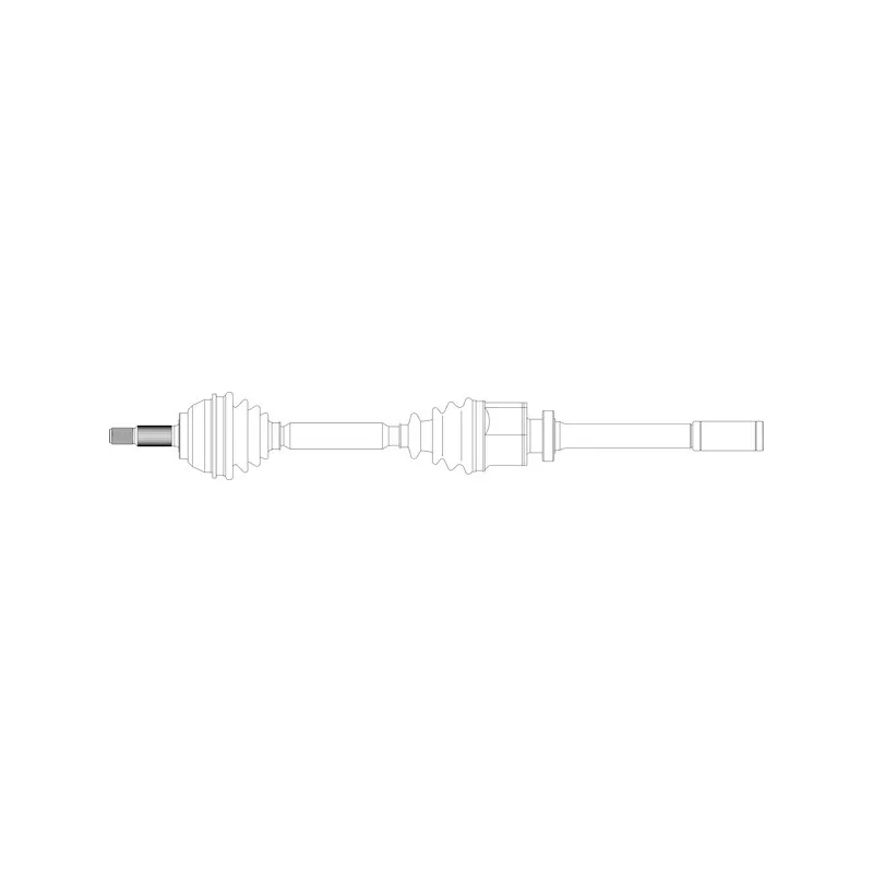 Arbre de transmission avant droit GENERAL RICAMBI RE3121