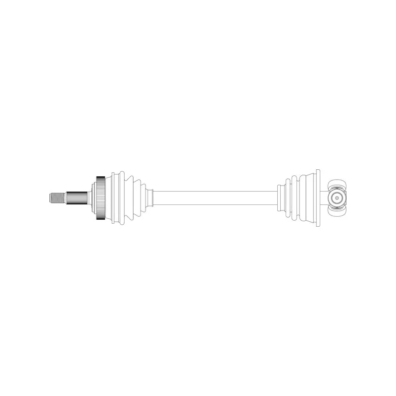Arbre de transmission avant gauche GENERAL RICAMBI RE3126