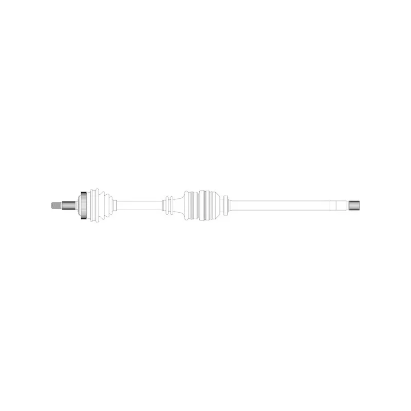 Arbre de transmission avant droit GENERAL RICAMBI RE3152