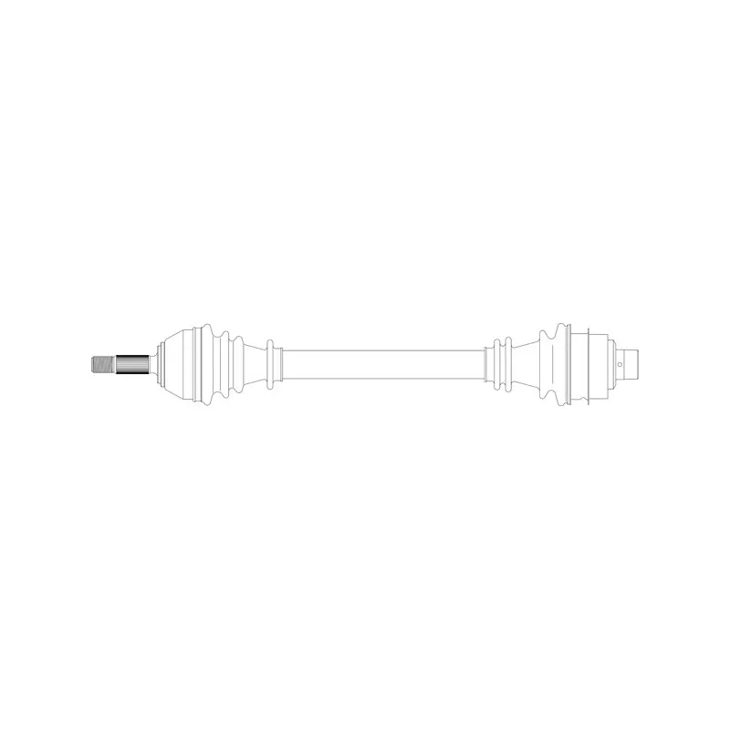 Arbre de transmission avant droit GENERAL RICAMBI RE3154