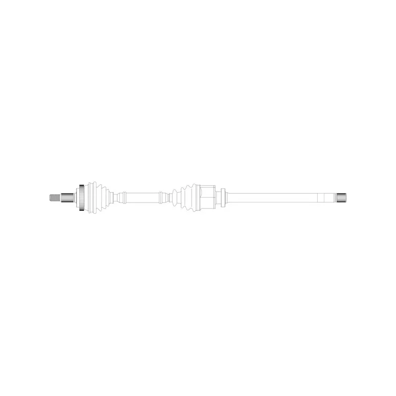 Arbre de transmission avant droit GENERAL RICAMBI RE3165