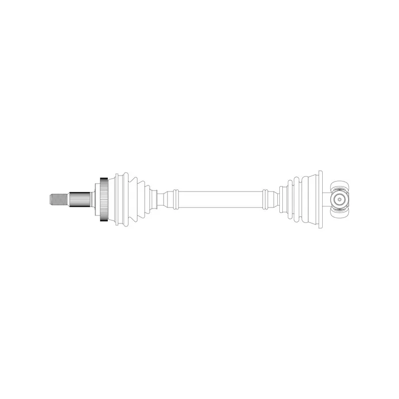 Arbre de transmission avant gauche GENERAL RICAMBI RE3168