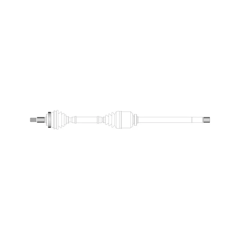 Arbre de transmission avant droit GENERAL RICAMBI RE3169
