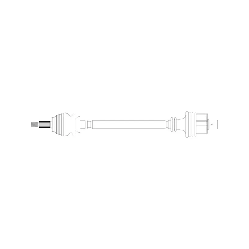 Arbre de transmission avant droit GENERAL RICAMBI RE3173