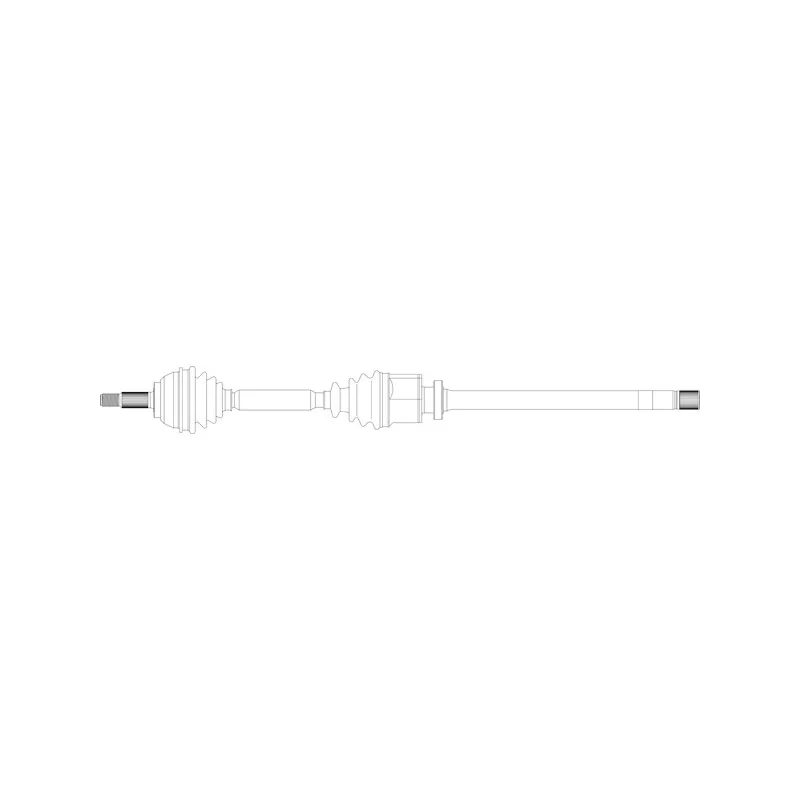 Arbre de transmission avant droit GENERAL RICAMBI RE3175