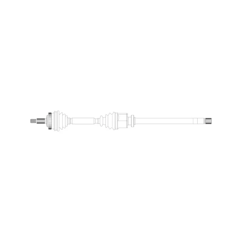 Arbre de transmission avant droit GENERAL RICAMBI RE3177
