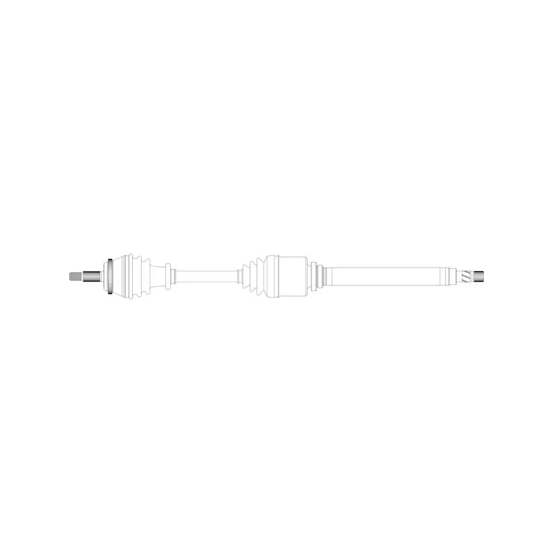 Arbre de transmission avant droit GENERAL RICAMBI RE3194