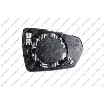 Verre de rétroviseur, rétroviseur extérieur PRASCO VG0257504