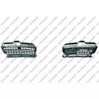 Grille de ventilation, pare-chocs avant droit PRASCO VG0322123