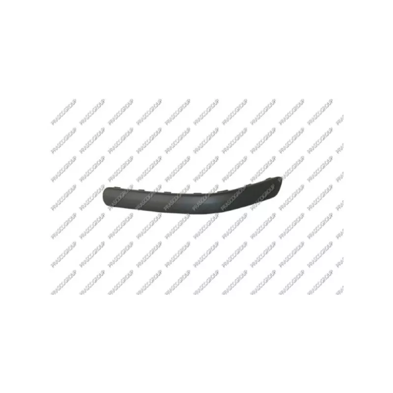 Baguette et bande protectrice, pare-chocs arrière gauche PRASCO VG0341254