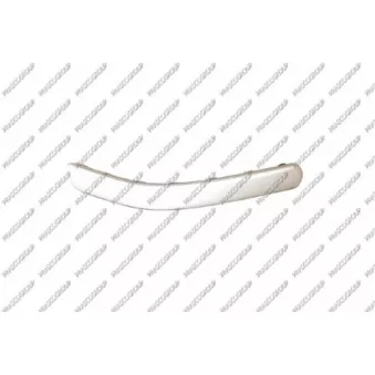 Baguette et bande protectrice, pare-chocs arrière gauche PRASCO VG0341264