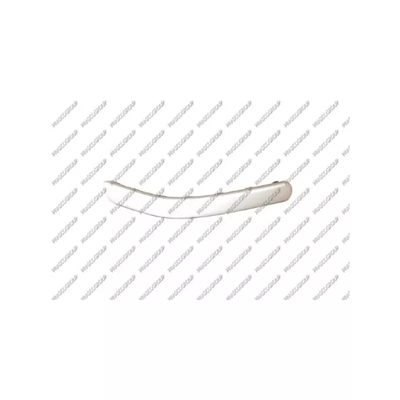 Baguette et bande protectrice, pare-chocs arrière gauche PRASCO VG0341264
