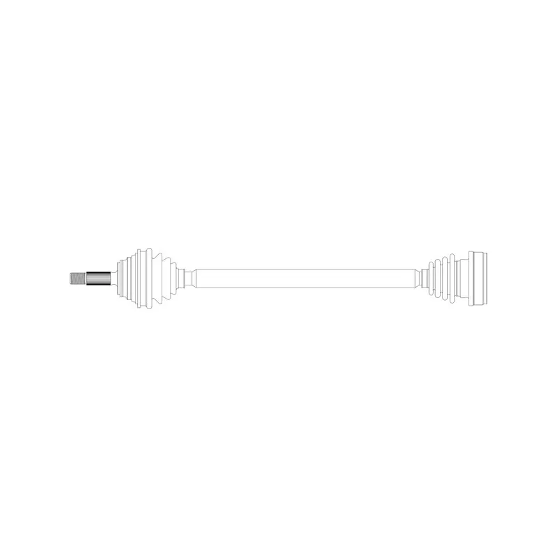 Arbre de transmission avant droit GENERAL RICAMBI RE3239