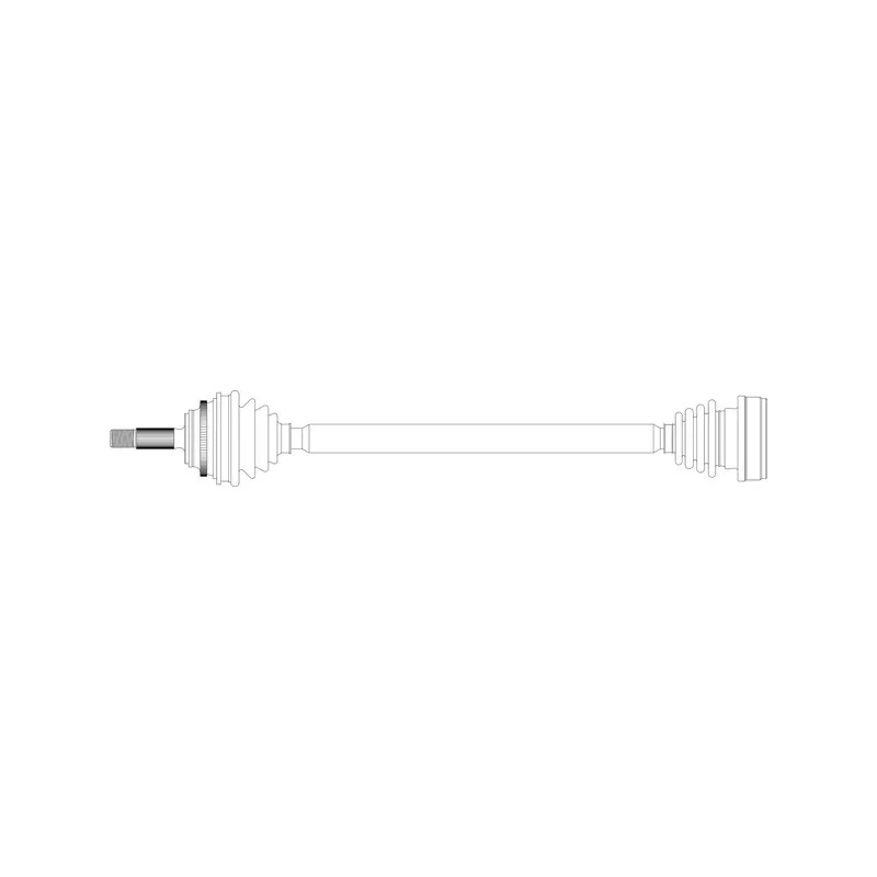 Arbre de transmission avant droit GENERAL RICAMBI RE3241
