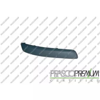 Baguette et bande protectrice, pare-chocs avant droit PRASCO