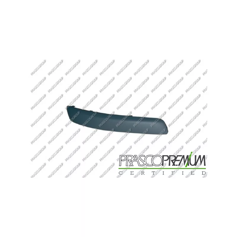 Baguette et bande protectrice, pare-chocs avant droit PRASCO VG0361243
