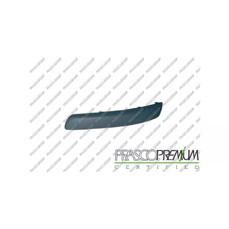 Baguette et bande protectrice, pare-chocs avant gauche PRASCO VG0361244