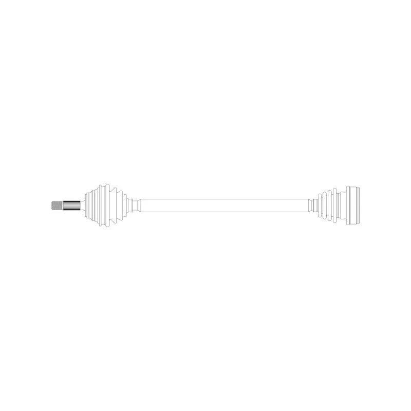 Arbre de transmission avant droit GENERAL RICAMBI RE3252