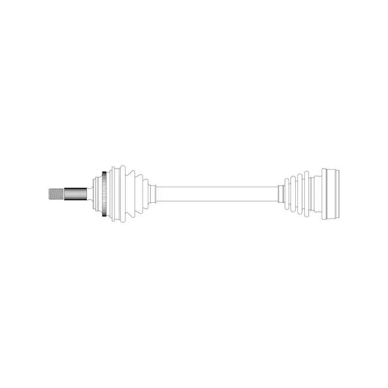 Arbre de transmission avant gauche GENERAL RICAMBI RE3253