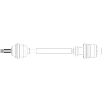 Arbre de transmission GENERAL RICAMBI RE3266