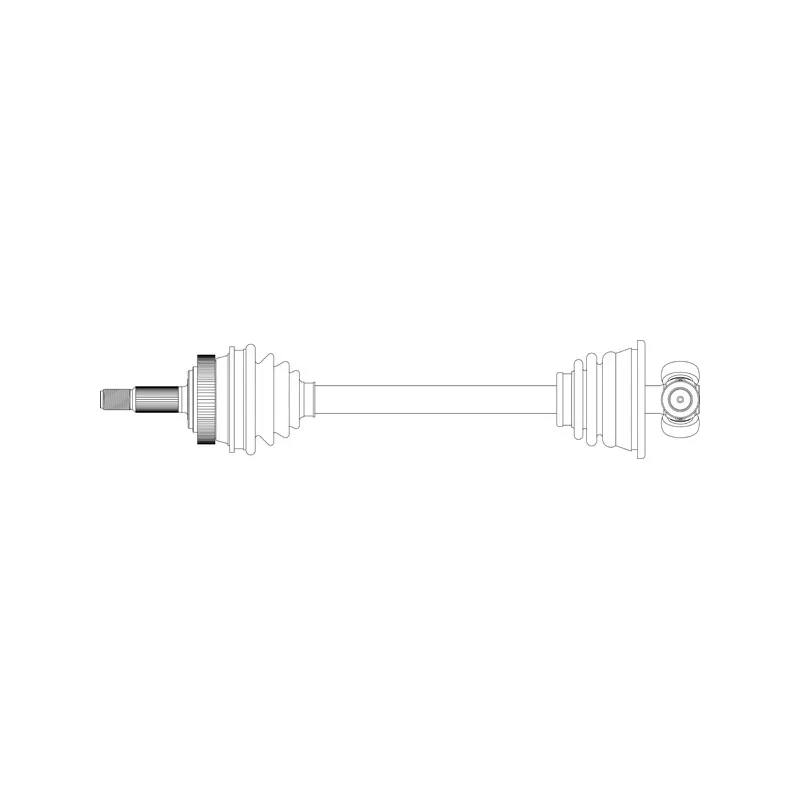 Arbre de transmission avant gauche GENERAL RICAMBI RE3287