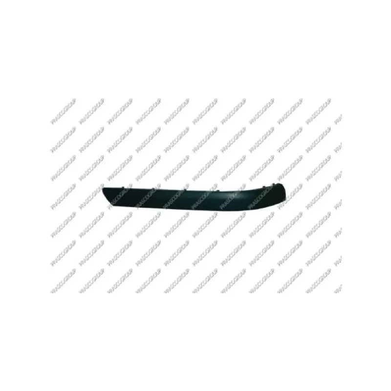 Baguette et bande protectrice, pare-chocs arrière gauche PRASCO VG0521274