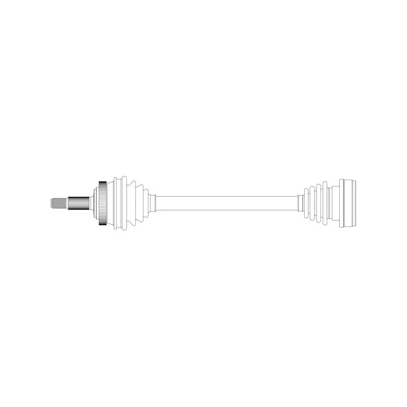 Arbre de transmission avant droit GENERAL RICAMBI RE3300