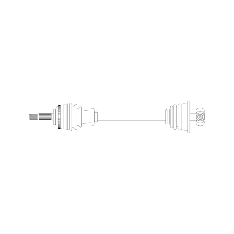 Arbre de transmission avant gauche GENERAL RICAMBI RE3301