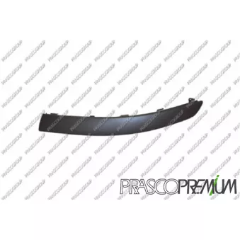 Baguette et bande protectrice, pare-chocs avant gauche PRASCO VG0531244