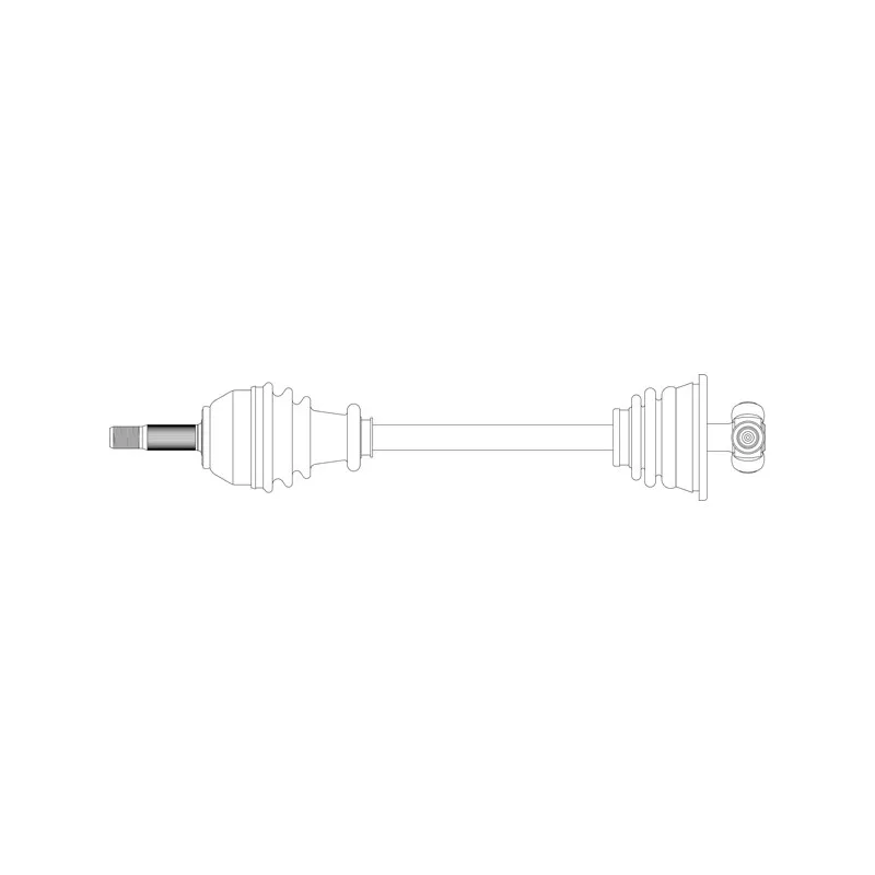Arbre de transmission avant gauche GENERAL RICAMBI RE3307