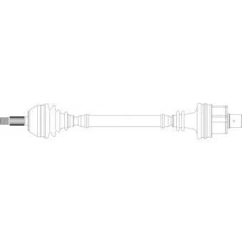 Arbre de transmission GENERAL RICAMBI RE3314