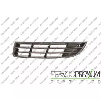 Grille de ventilation, pare-chocs avant gauche PRASCO VG0542124