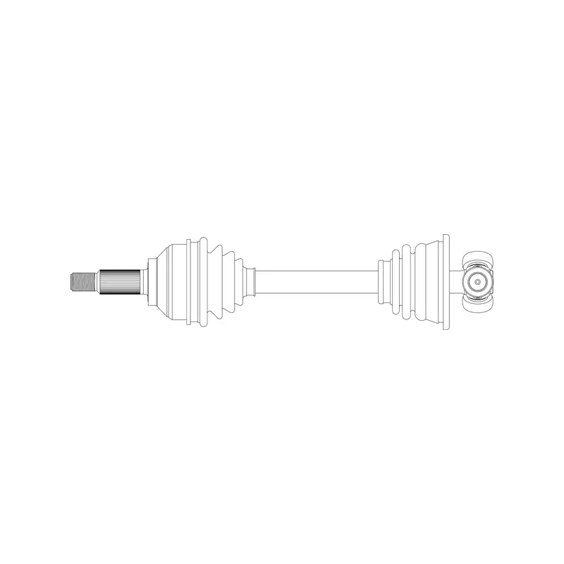 Arbre de transmission avant gauche GENERAL RICAMBI RE3323