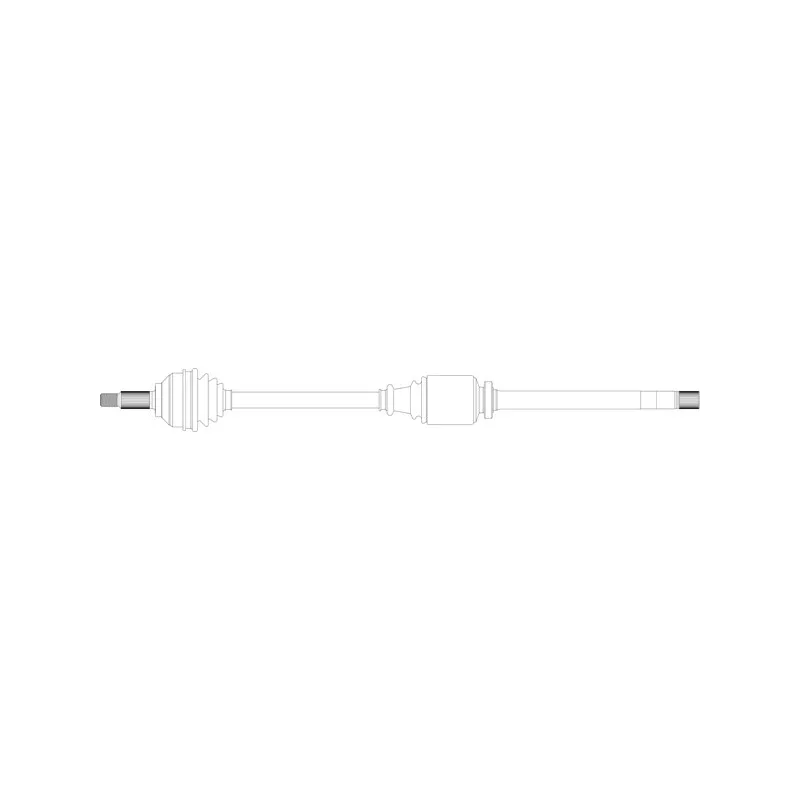 Arbre de transmission avant droit GENERAL RICAMBI RE3324