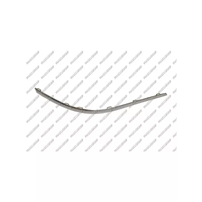 Baguette et bande protectrice, pare-chocs arrière droit PRASCO VG0551263
