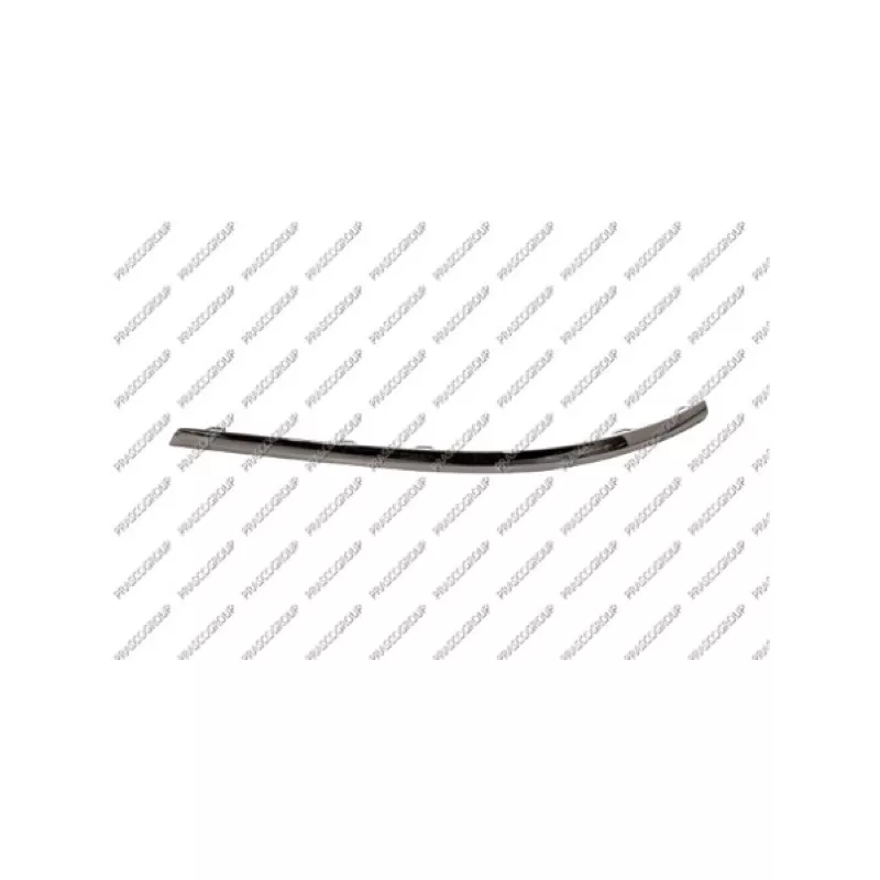 Baguette et bande protectrice, pare-chocs arrière gauche PRASCO VG0551274
