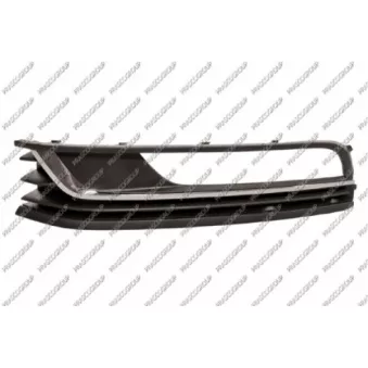 Grille de ventilation, pare-chocs avant gauche PRASCO VG0552124