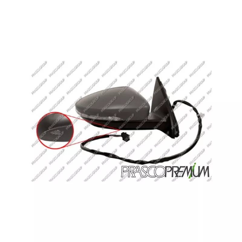 Rétroviseur extérieur PRASCO VG0557313P