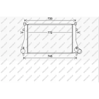 Intercooler, échangeur PRASCO VG400N001