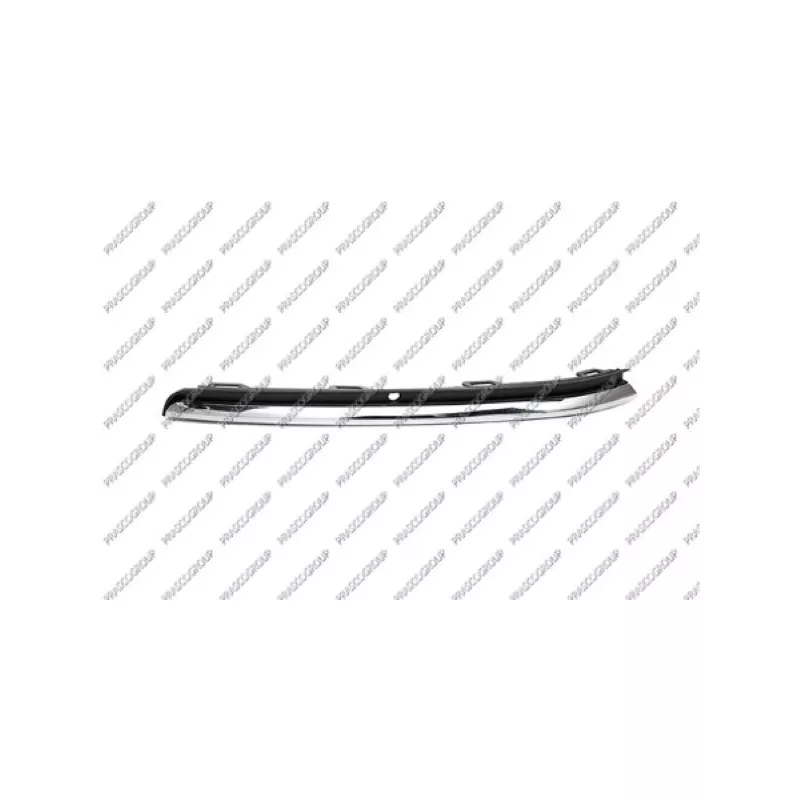 Baguette et bande protectrice, pare-chocs avant droit PRASCO VG4041241