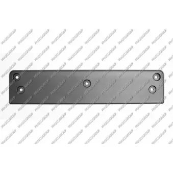 Support de plaque d'immatriculation PRASCO VG4081539