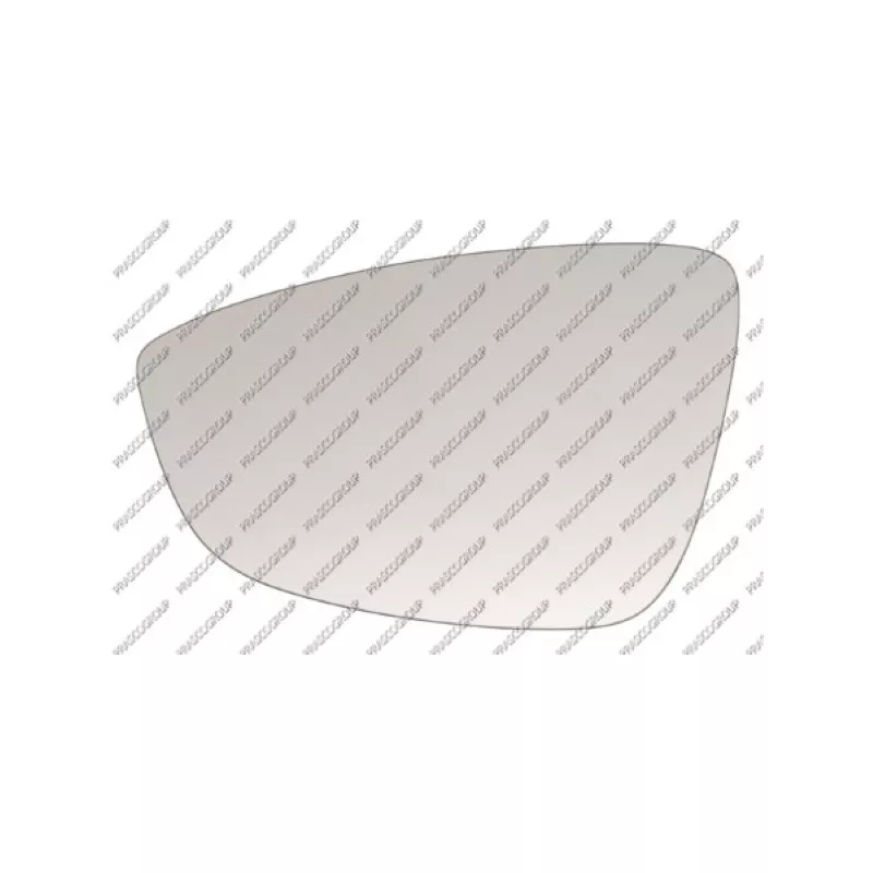 Verre de rétroviseur, rétroviseur extérieur PRASCO VG6207504